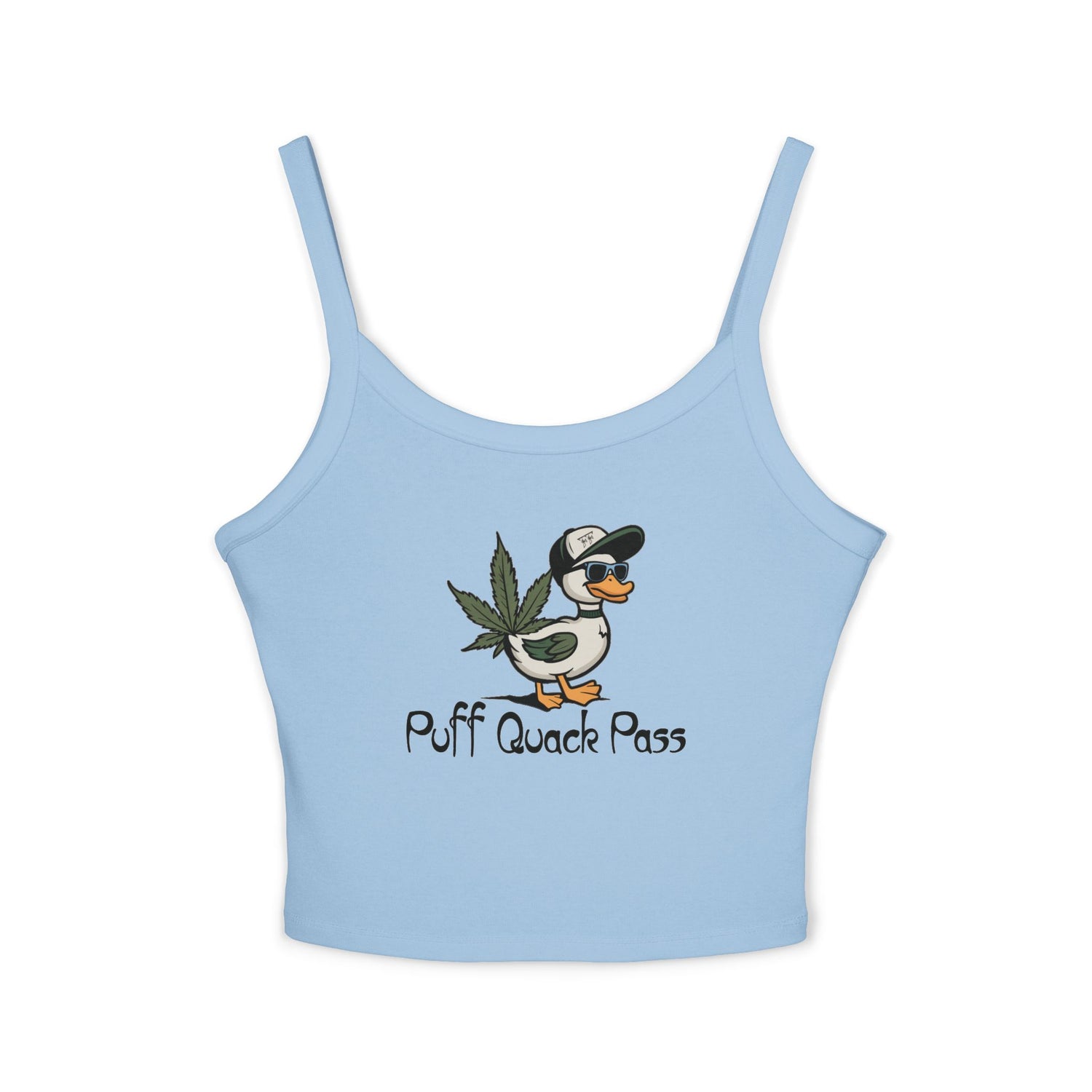 Puff Quack Pass Women's Spaghetti Strap Tank Top