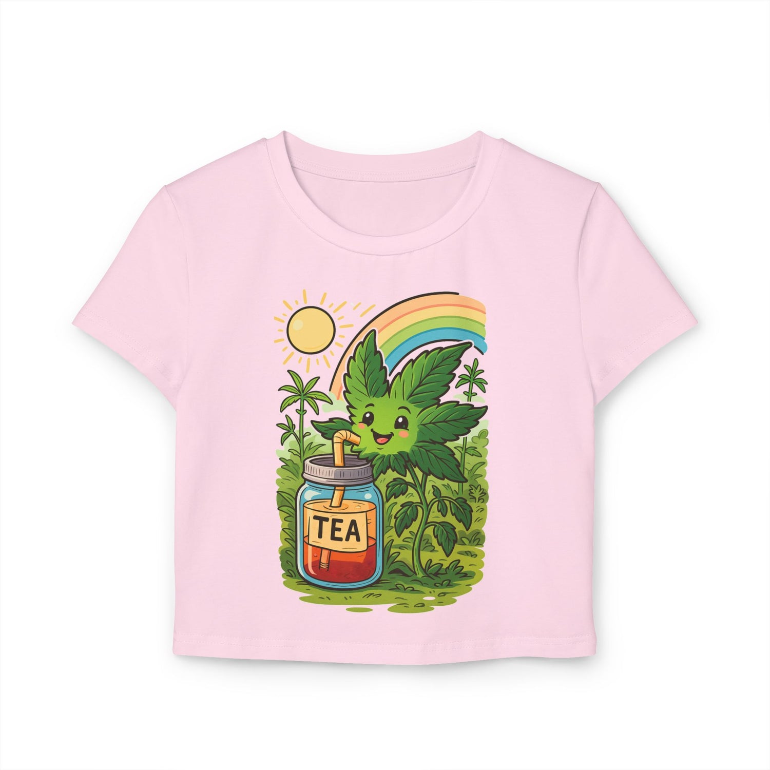Sippin Tea -women's baby tee