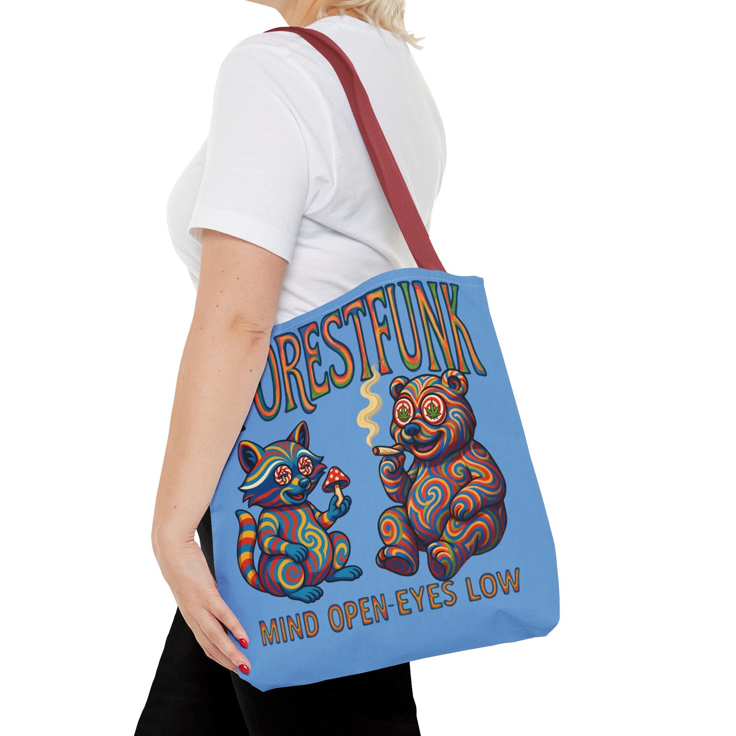Tote Bag- Mind Open. Eyes Low