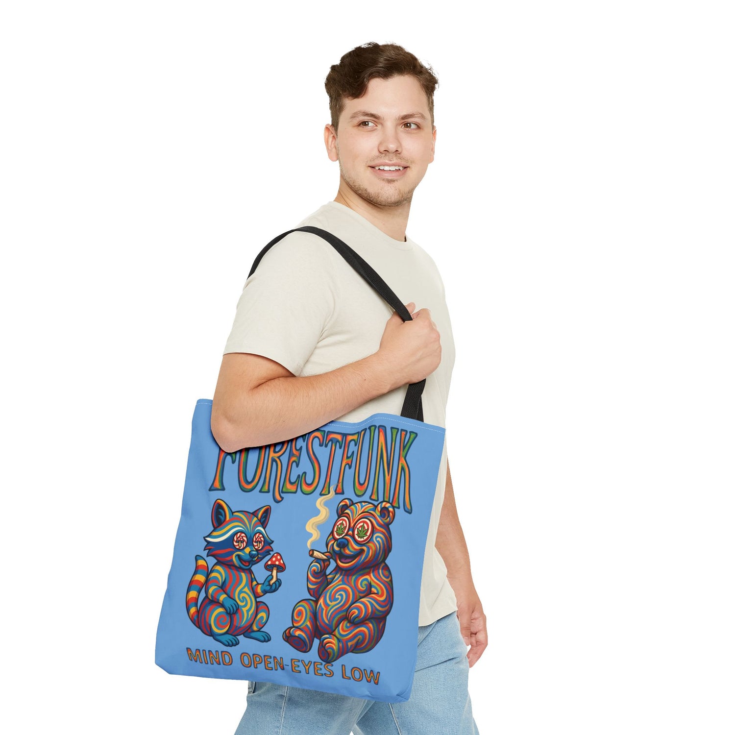 Tote Bag- Mind Open. Eyes Low