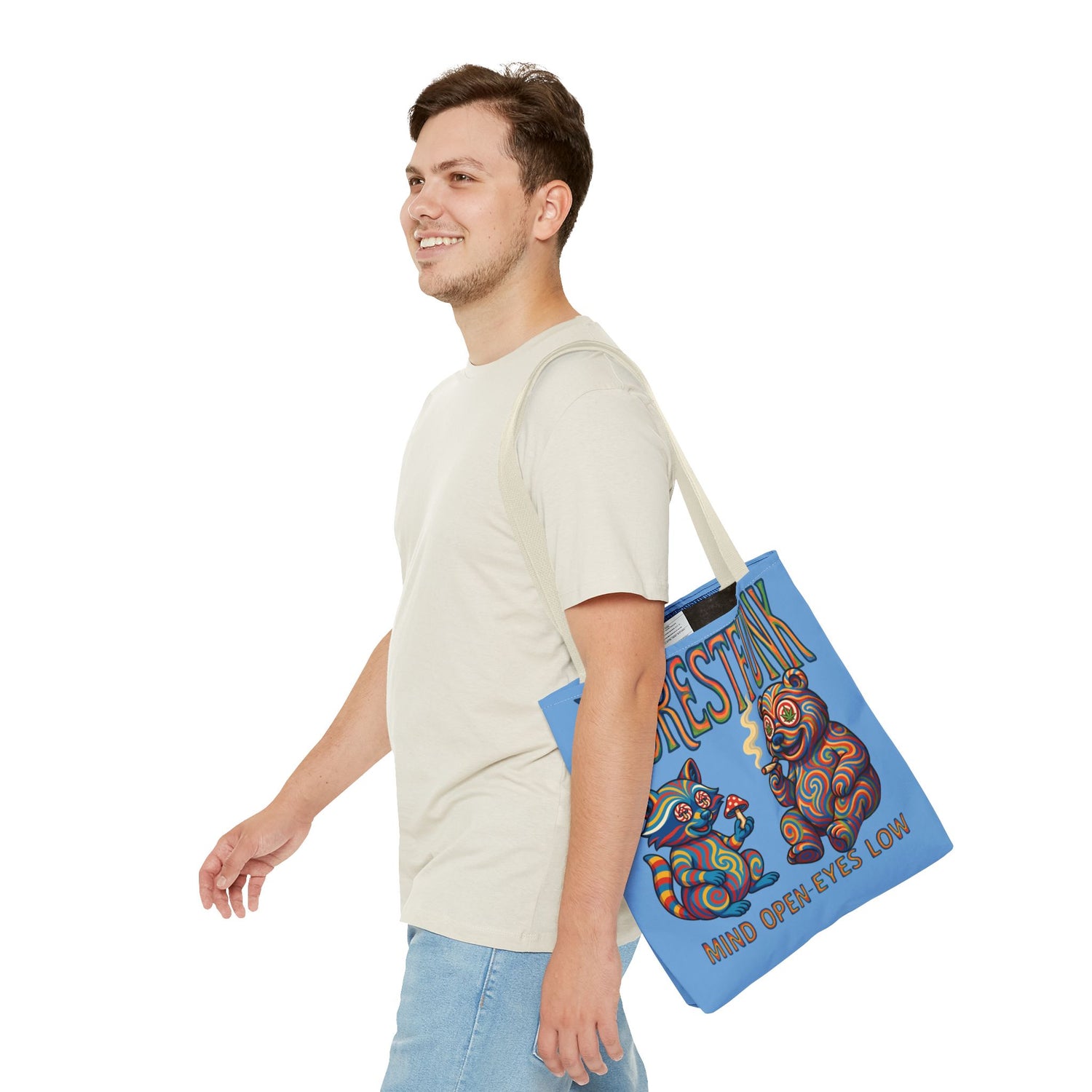 Tote Bag- Mind Open. Eyes Low
