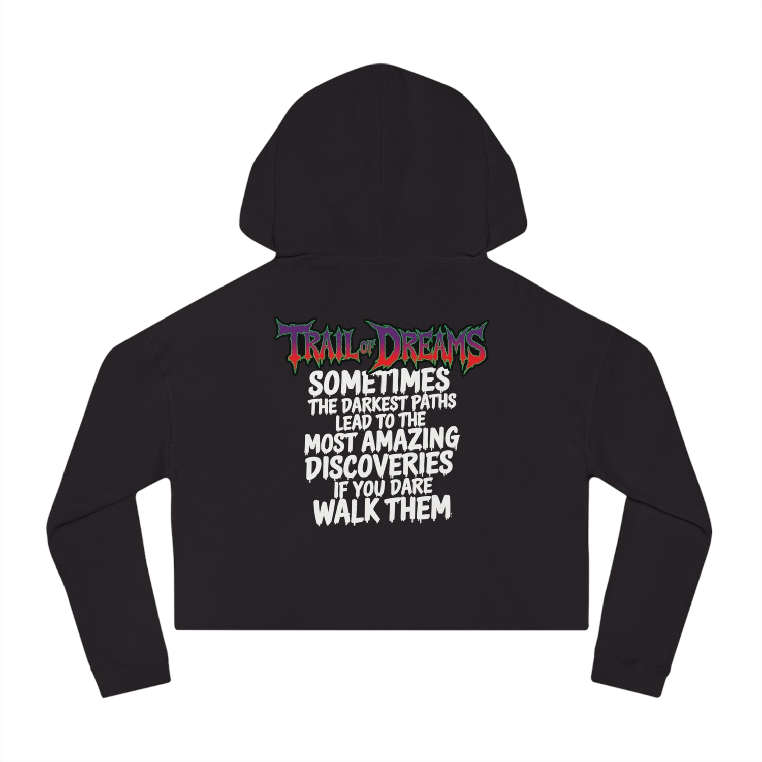 Trail Dreams  - Women’s Cropped Hooded Sweatshirt