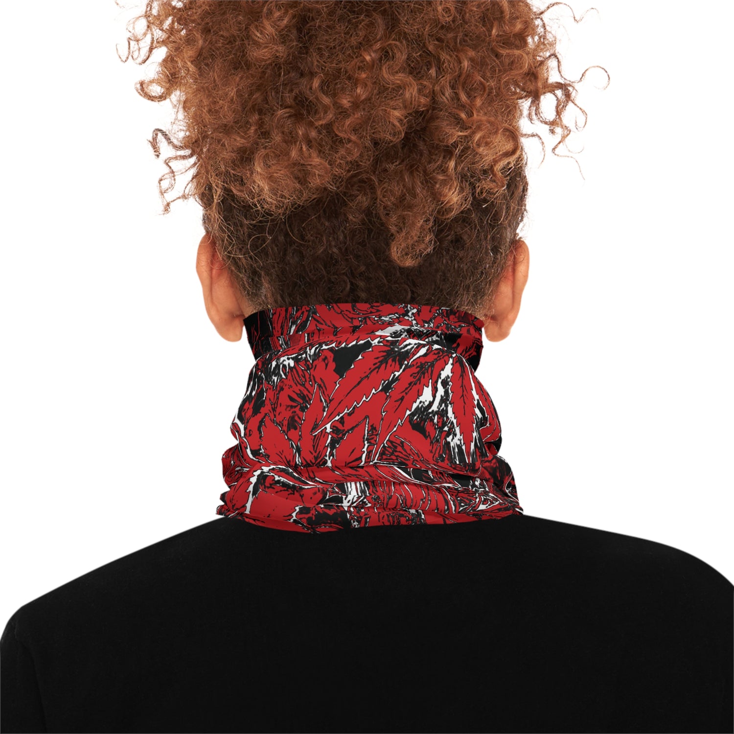 Untamed Cannabis Neck Gaiter – Stylish Midweight Face Mask for Outdoor Adventures