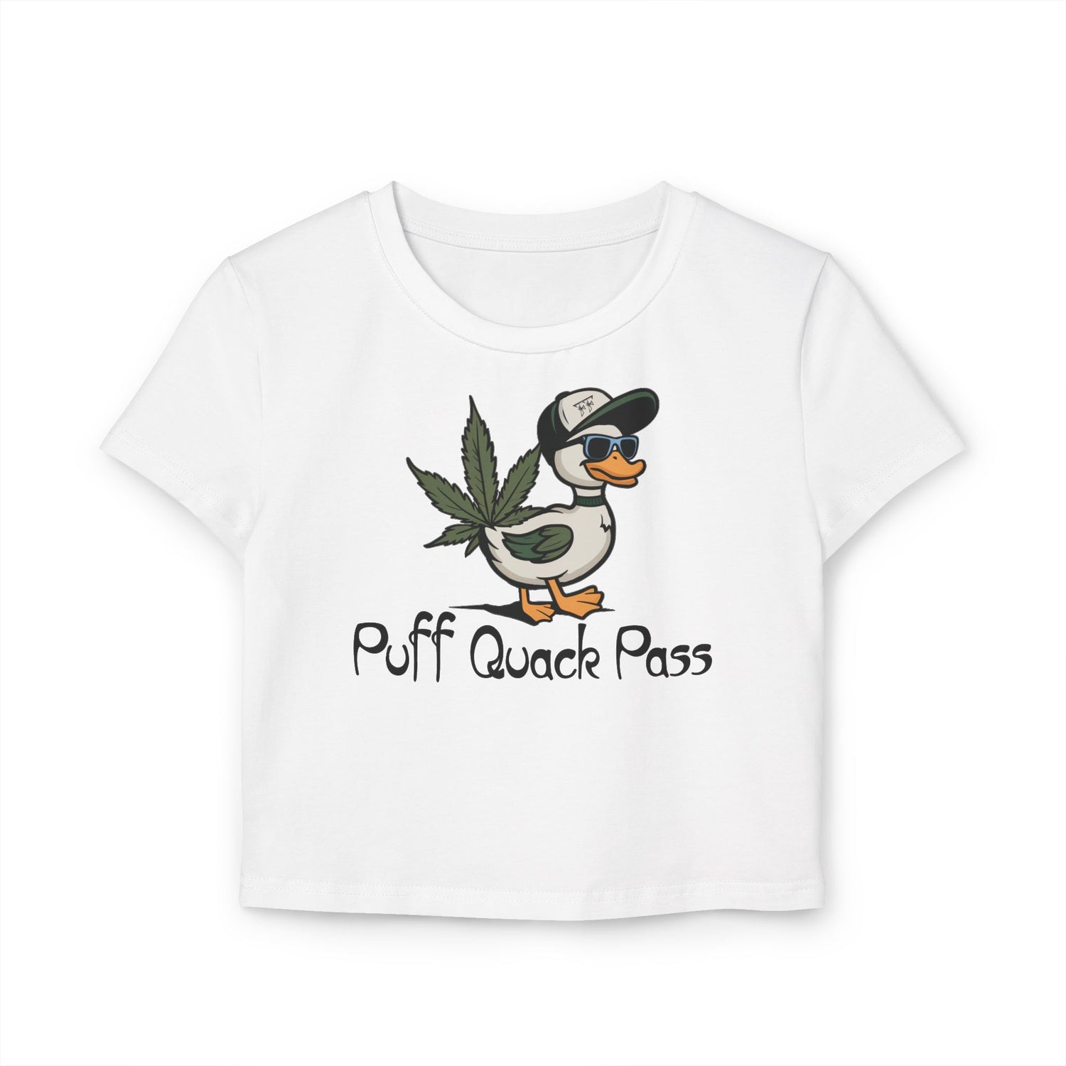 Puff Quack Pass Forest Funk Women's Baby Tee
